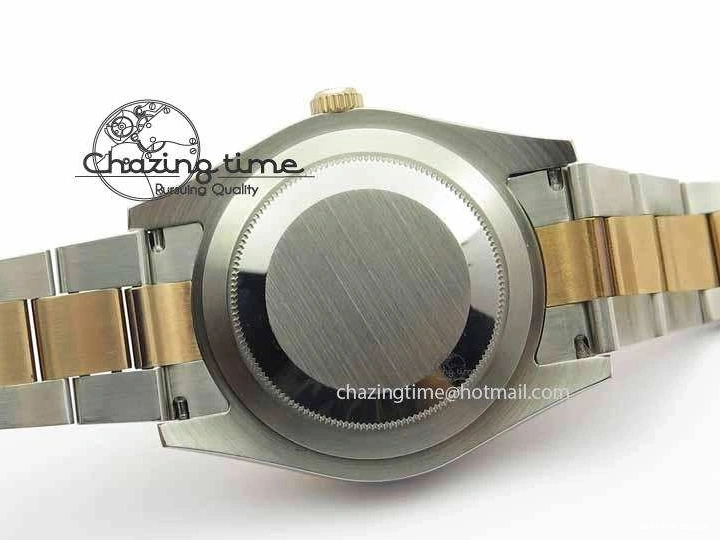 0127 DateJust II 41mm SS RG BP Maker Best Edition Silver Sticks Dial On SS RG Bracelet SA Comfortable 3716